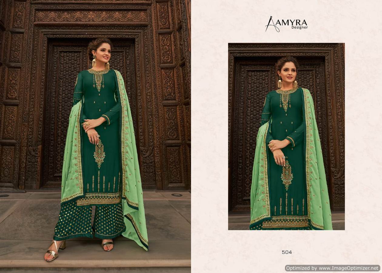 Amyra Present Royal Touch  Embroidered Rich Collection