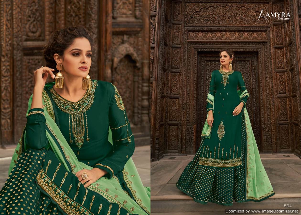 Amyra Present Royal Touch  Embroidered Rich Collection