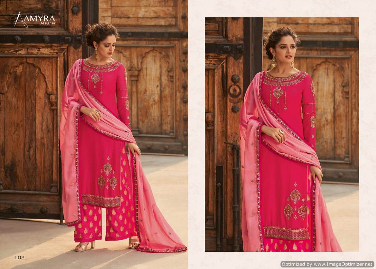 Amyra Present Royal Touch  Embroidered Rich Collection