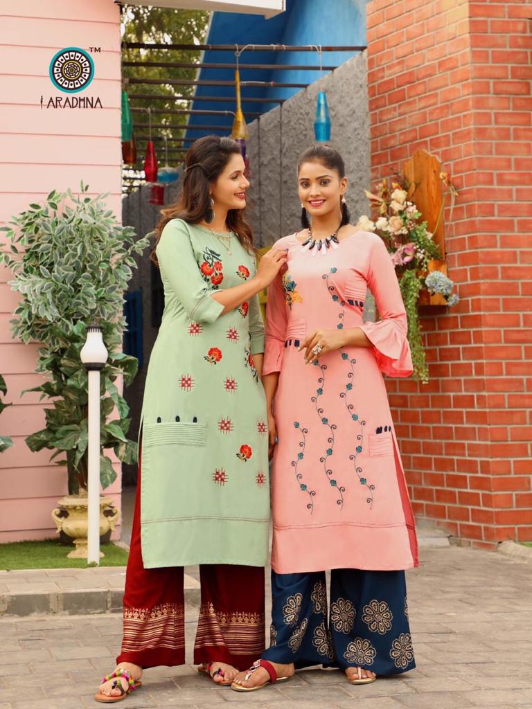 Aradhna Present Fashion Girl Vol 1 Kurtis Catalogue