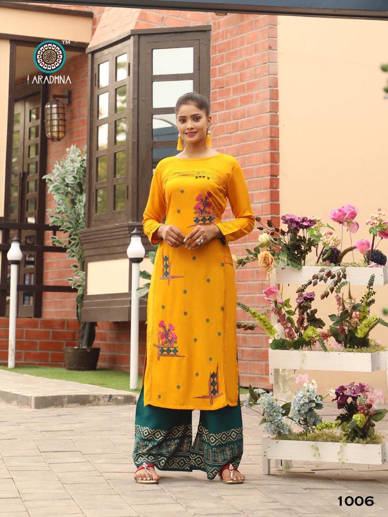 Aradhna Present Fashion Girl Vol 1 Kurtis Catalogue