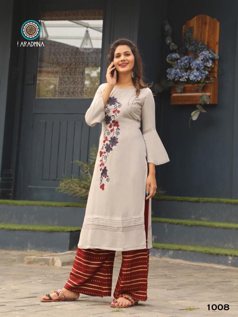 Aradhna Present Fashion Girl Vol 1 Kurtis Catalogue