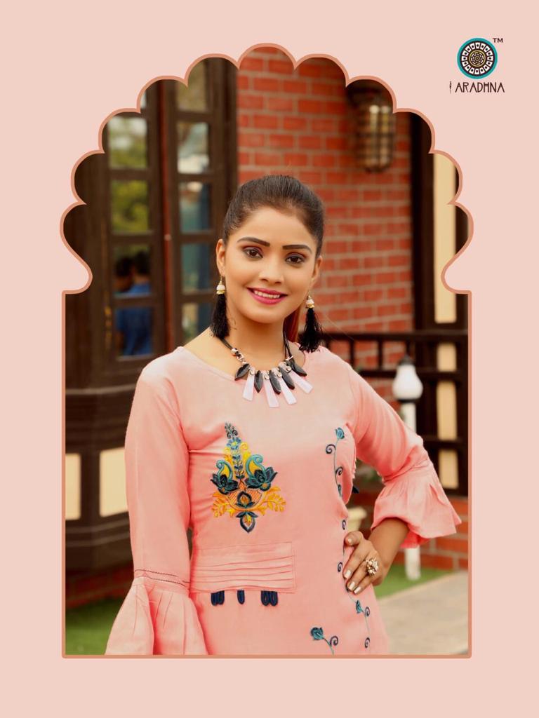 Aradhna Present Fashion Girl Vol 1 Kurtis Catalogue