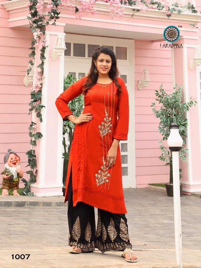 Aradhna Present Fashion Girl Vol 1 Kurtis Catalogue