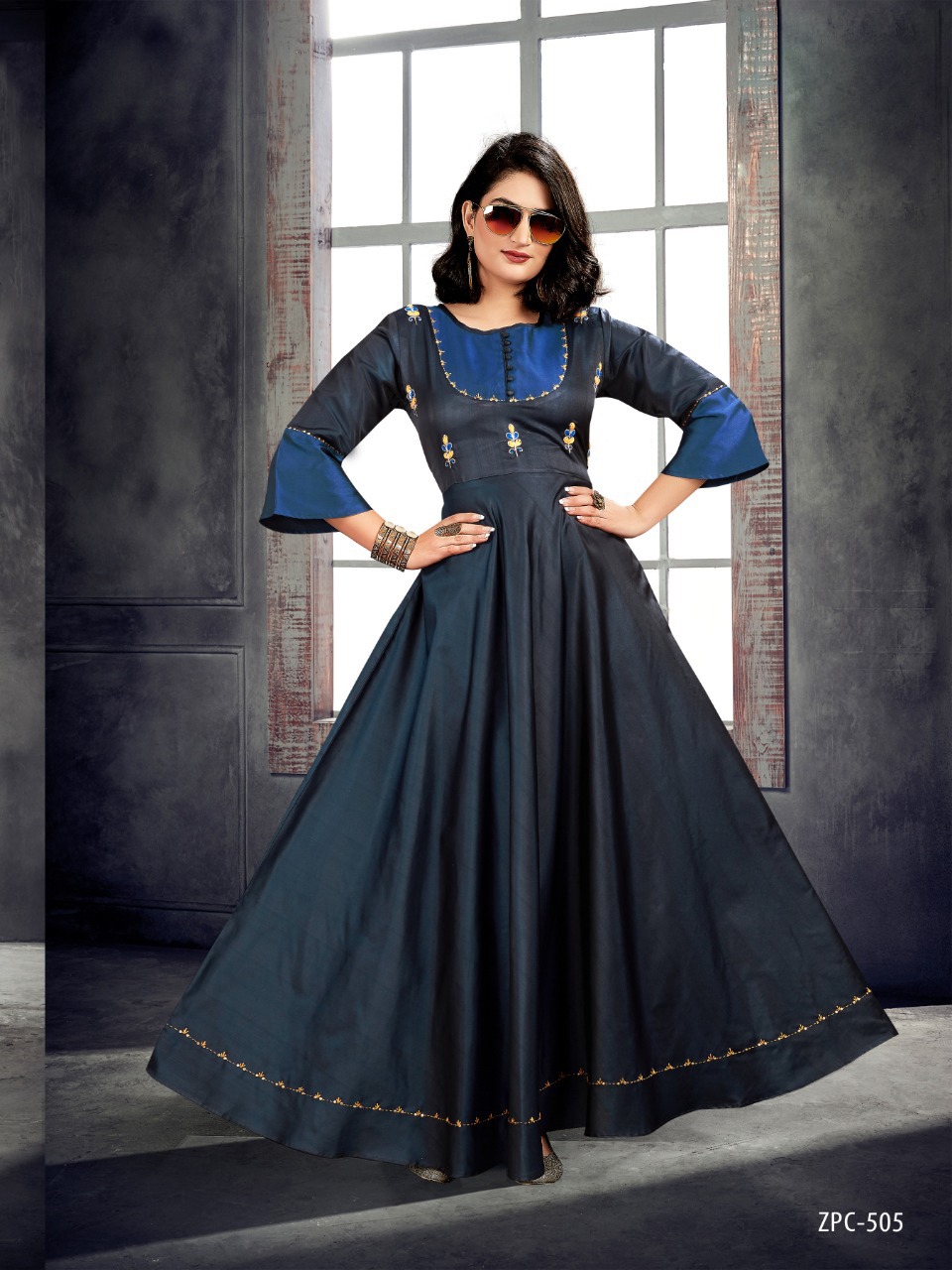 Artriddhs Present Mirror Long Kurtis Catalogue