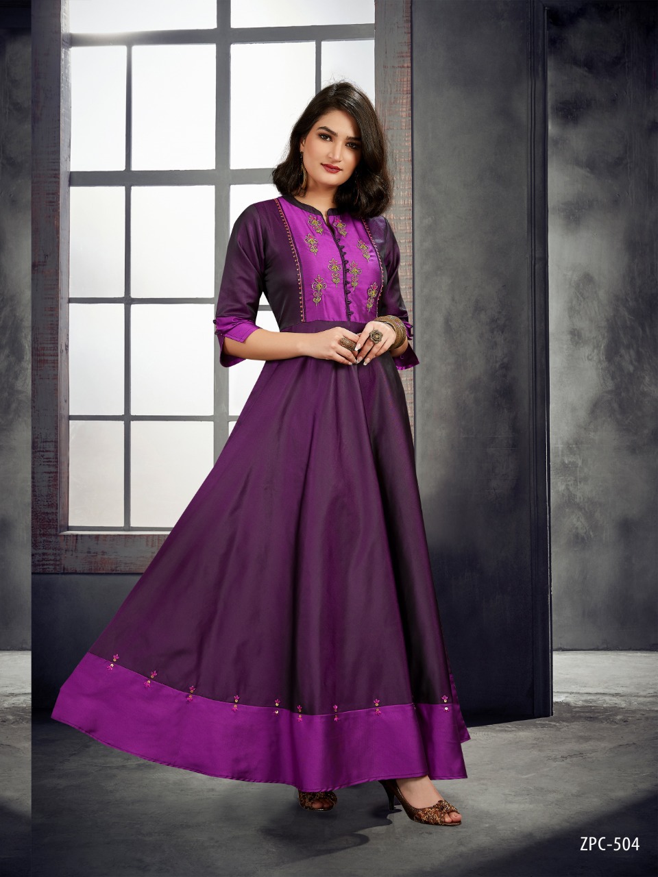 Artriddhs Present Mirror Long Kurtis Catalogue