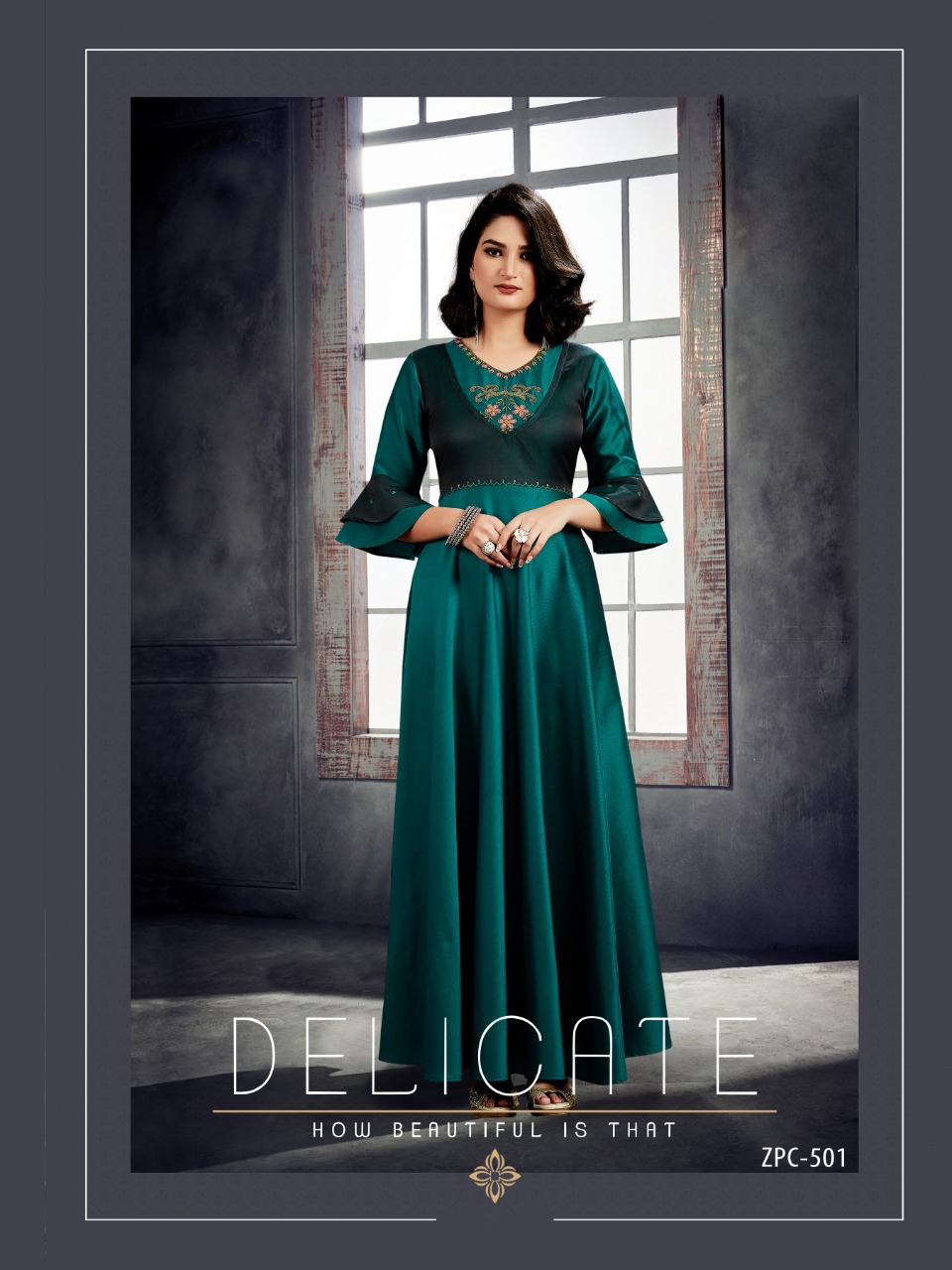 Artriddhs Present Mirror Long Kurtis Catalogue