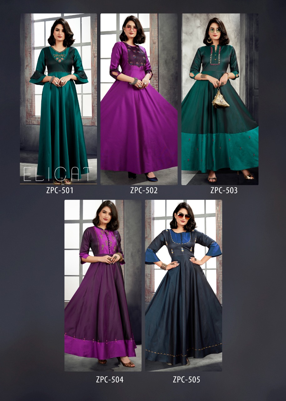 Artriddhs Present Mirror Long Kurtis Catalogue