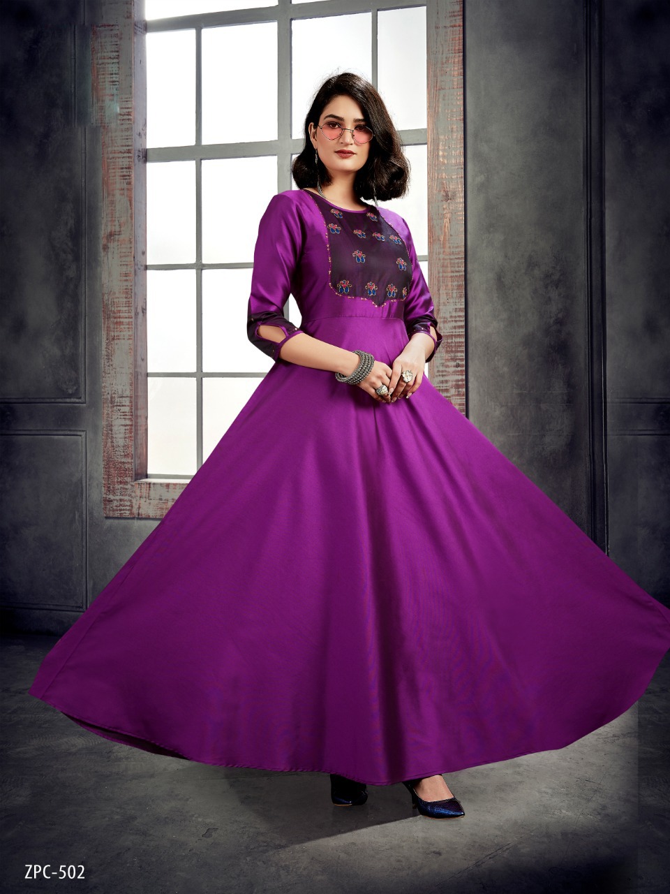 Artriddhs Present Mirror Long Kurtis Catalogue
