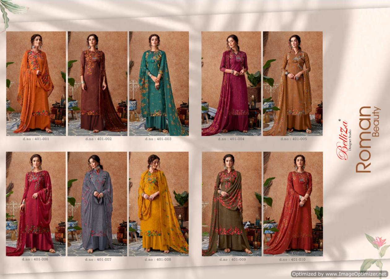 Belliza Present Roman Beauty Festive Wear Collection