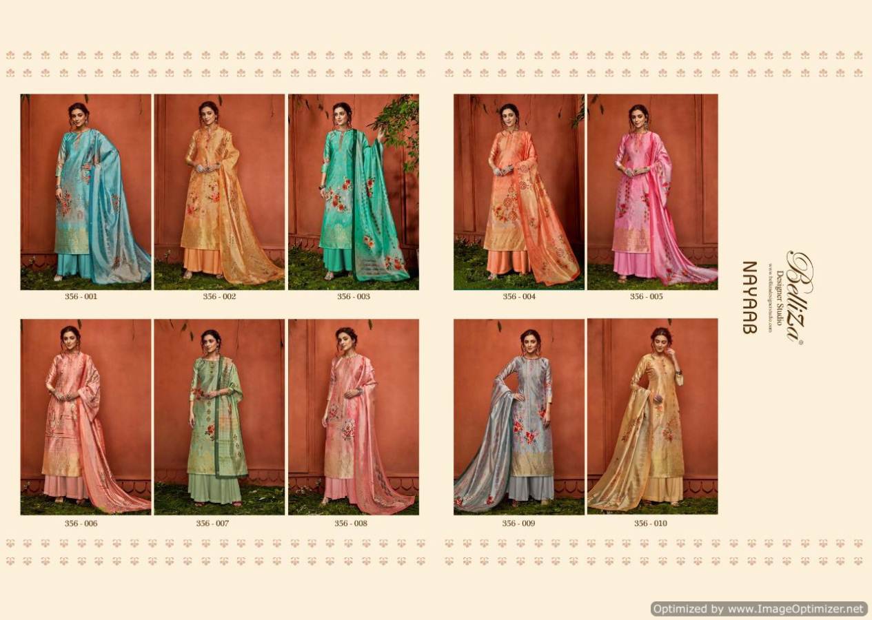 Belliza Present Nayaab Dress Material Catalogue