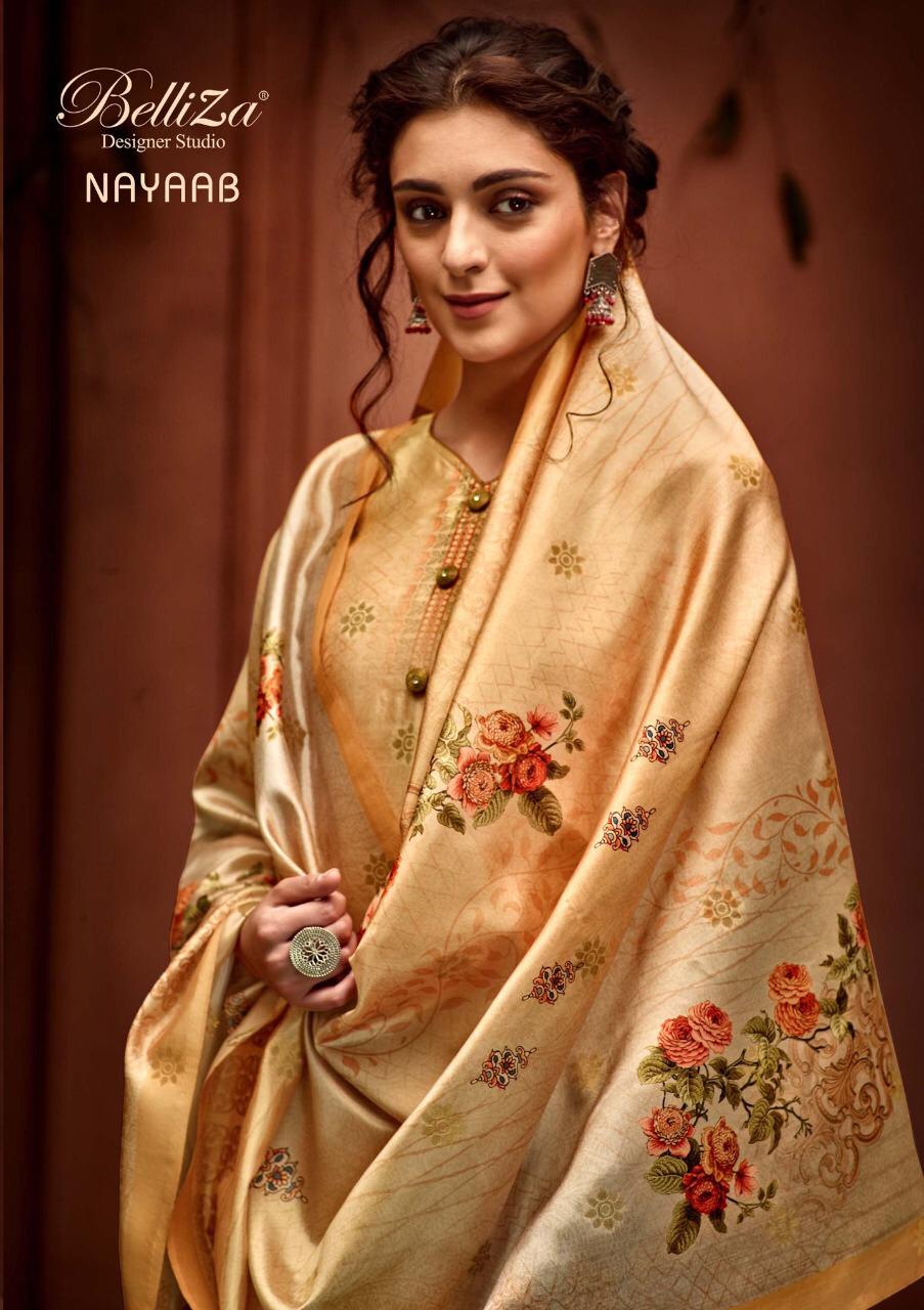 Belliza Present Nayaab Dress Material  Catalogue