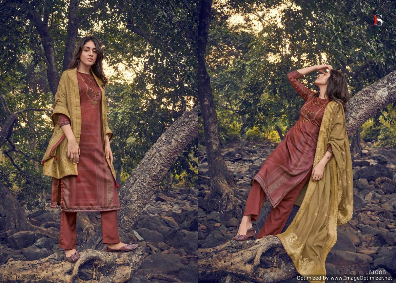 Deepsy Present Ahana Designer Dress Material Collection.