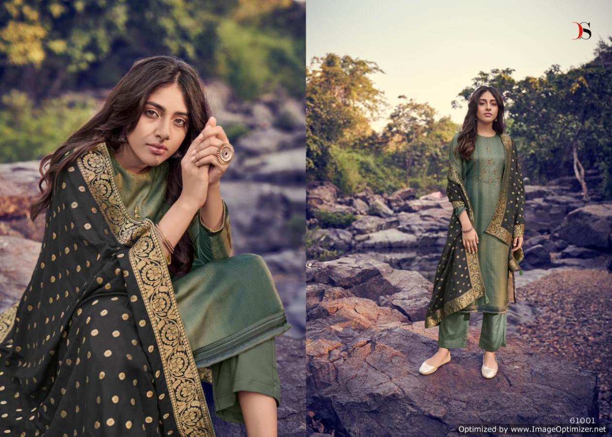 Deepsy Present Ahana Designer Dress Material Collection.