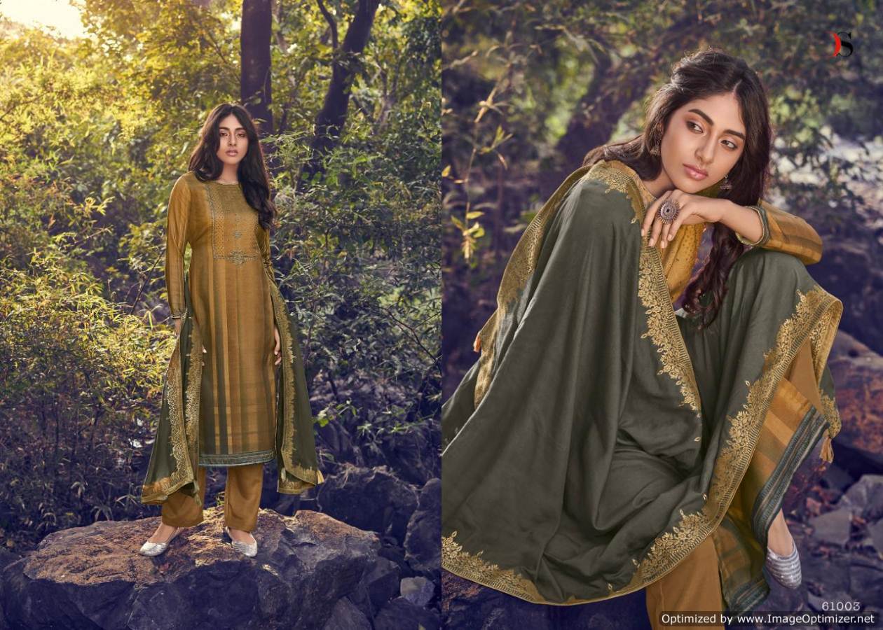 Deepsy Present Ahana Designer Dress Material Collection.