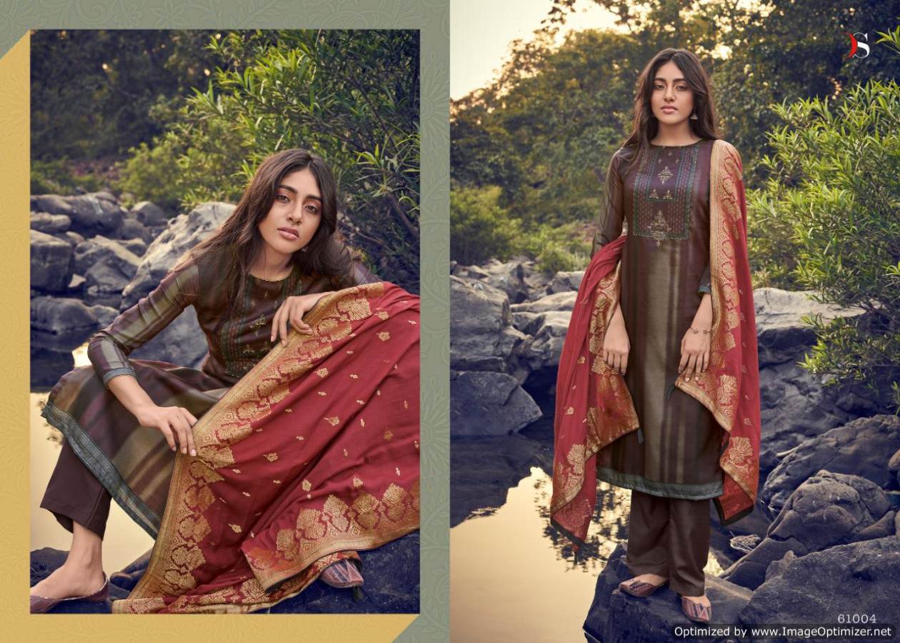 Deepsy Present Ahana Designer Dress Material Collection.