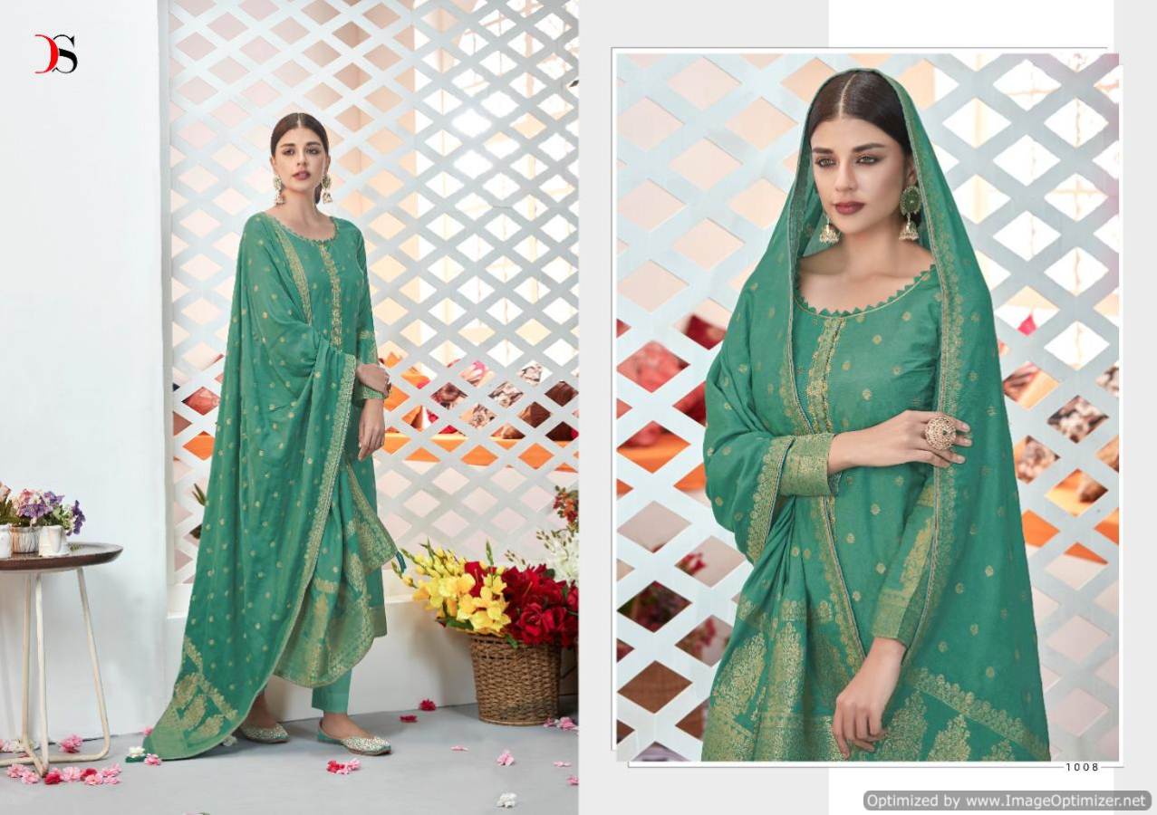 Deepsy Present Haesel Embroidered Dress Material