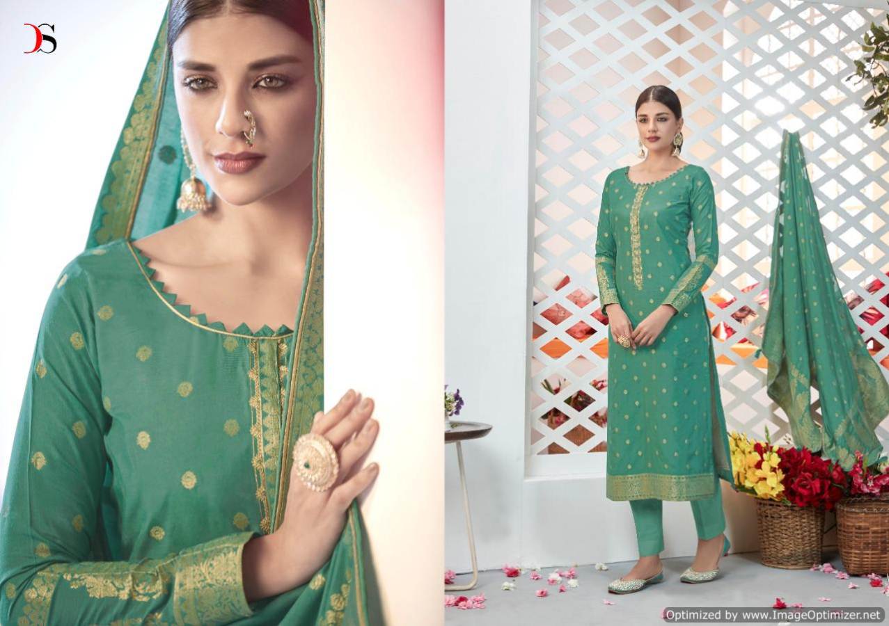 Deepsy Present Haesel Embroidered Dress Material