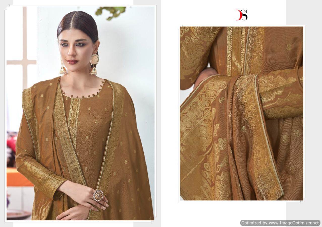Deepsy Present Haesel Embroidered Dress Material