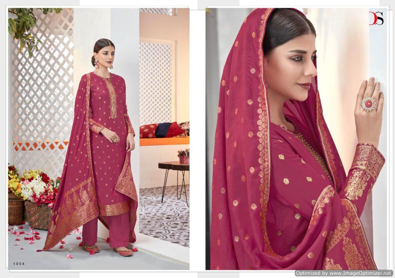 Deepsy Present Haesel Embroidered Dress Material