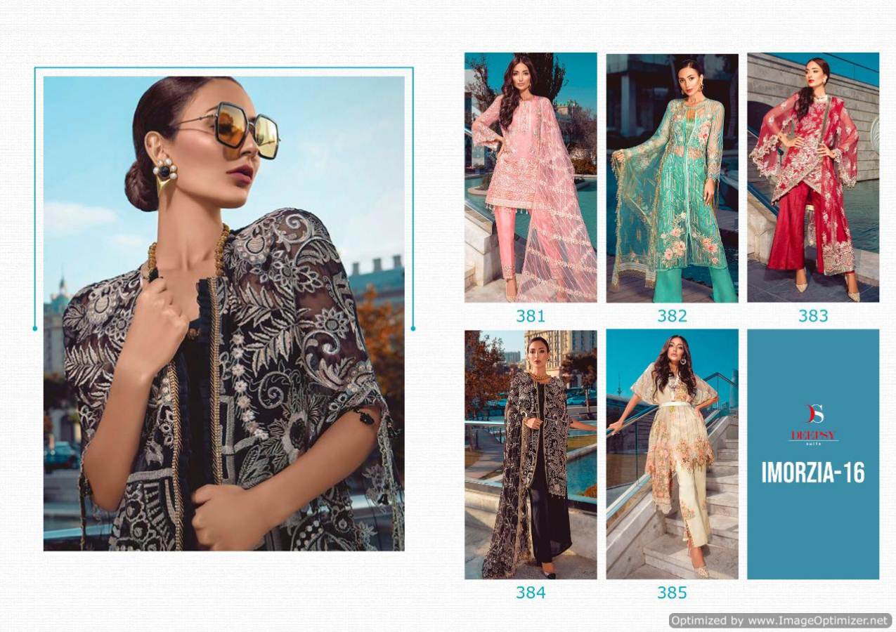 Deepsy Present Imorzia Vol 16 Pakistani Salwar Suits Collection.