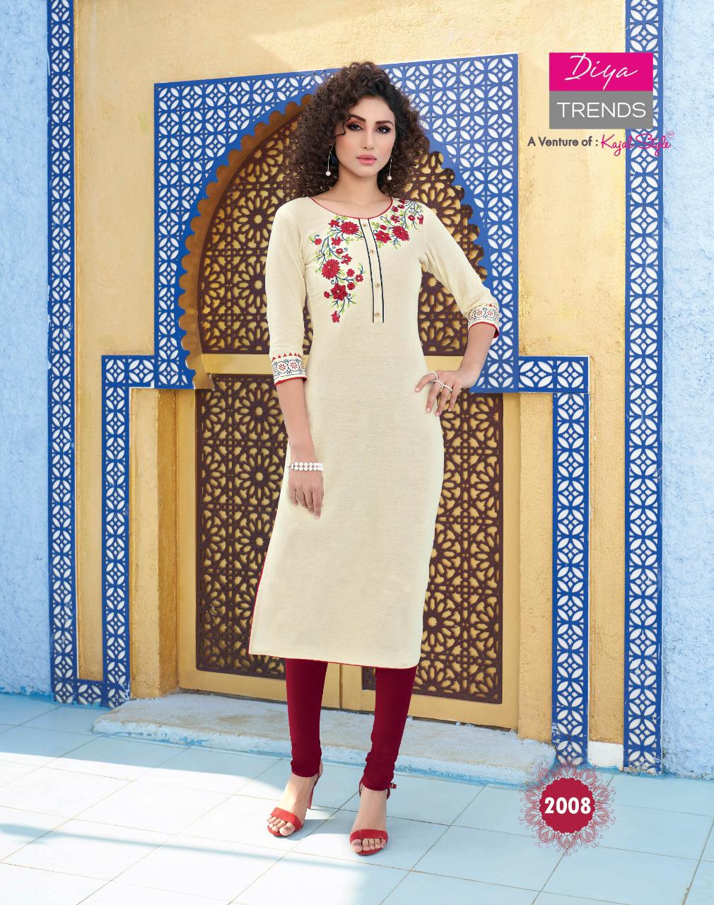 Diya Trends Present Victoria Vol 2 Kurtis Catalogue