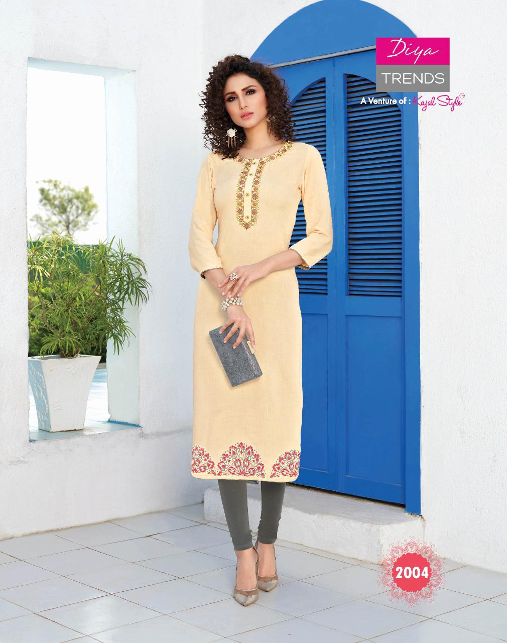 Diya Trends Present Victoria Vol 2 Kurtis Catalogue