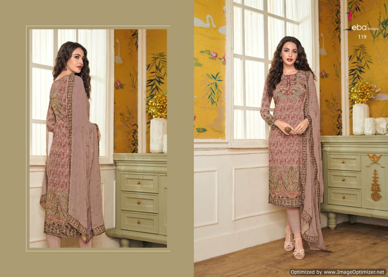 Eba Present Simran Vol 2 Printed Dress Material