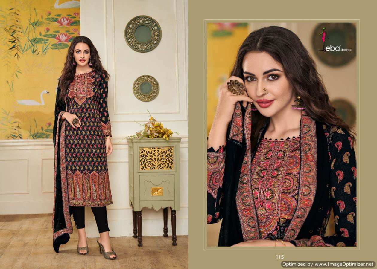 Eba Present Simran Vol 2 Printed Dress Material