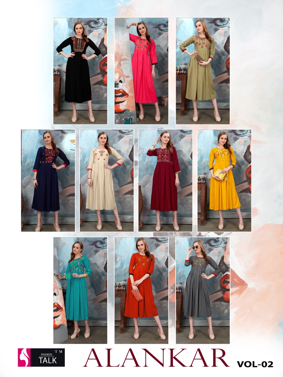 Fashion Talk Present Alankar Vol 2 Kurtis Catalogue