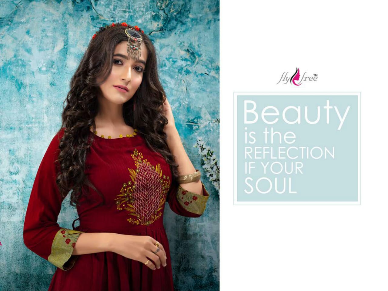 Fly Free Present Saana Silk Kurti Collection