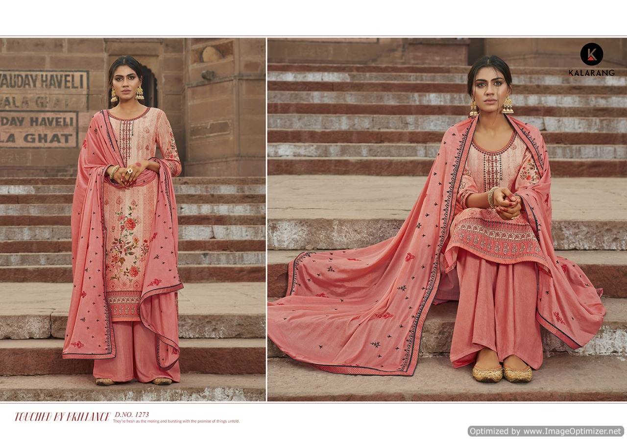 Kalarang Present Crystal Digital Printed Dress Material