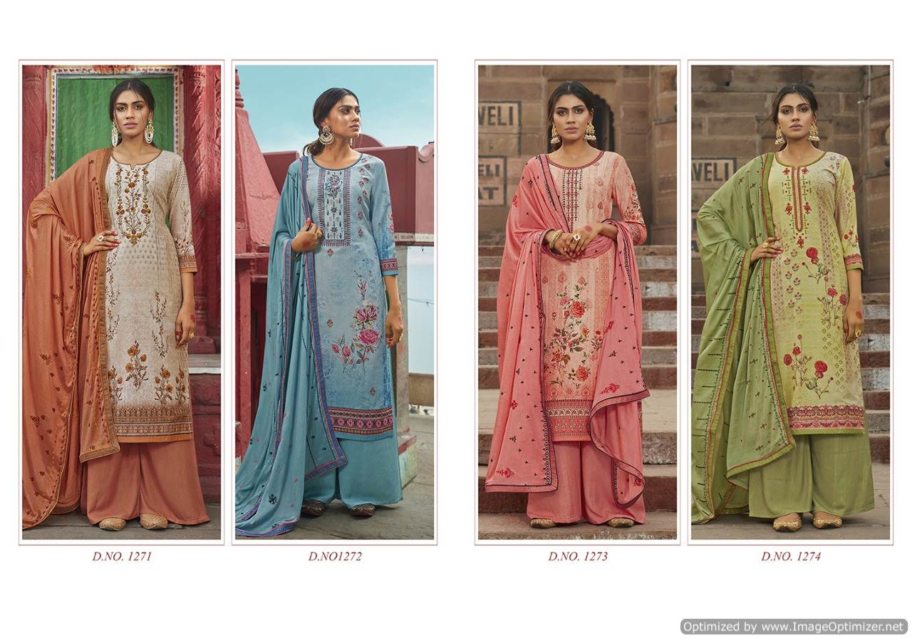 Kalarang Present Crystal Digital Printed Dress Material