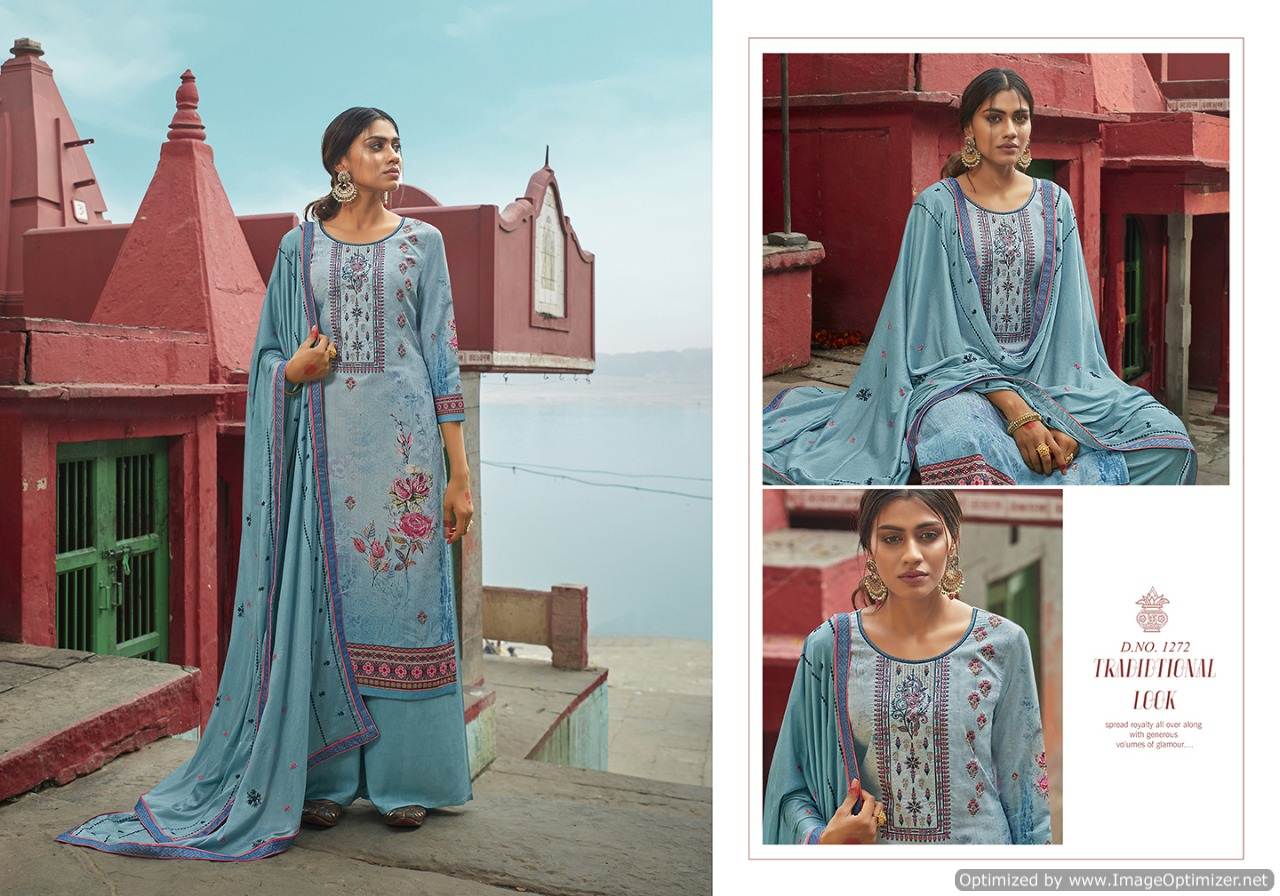 Kalarang Present Crystal Digital Printed Dress Material