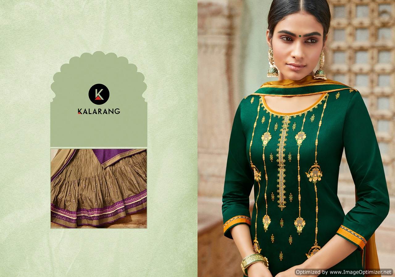 Kalarang Present Blue Star Salwar Suits Collection