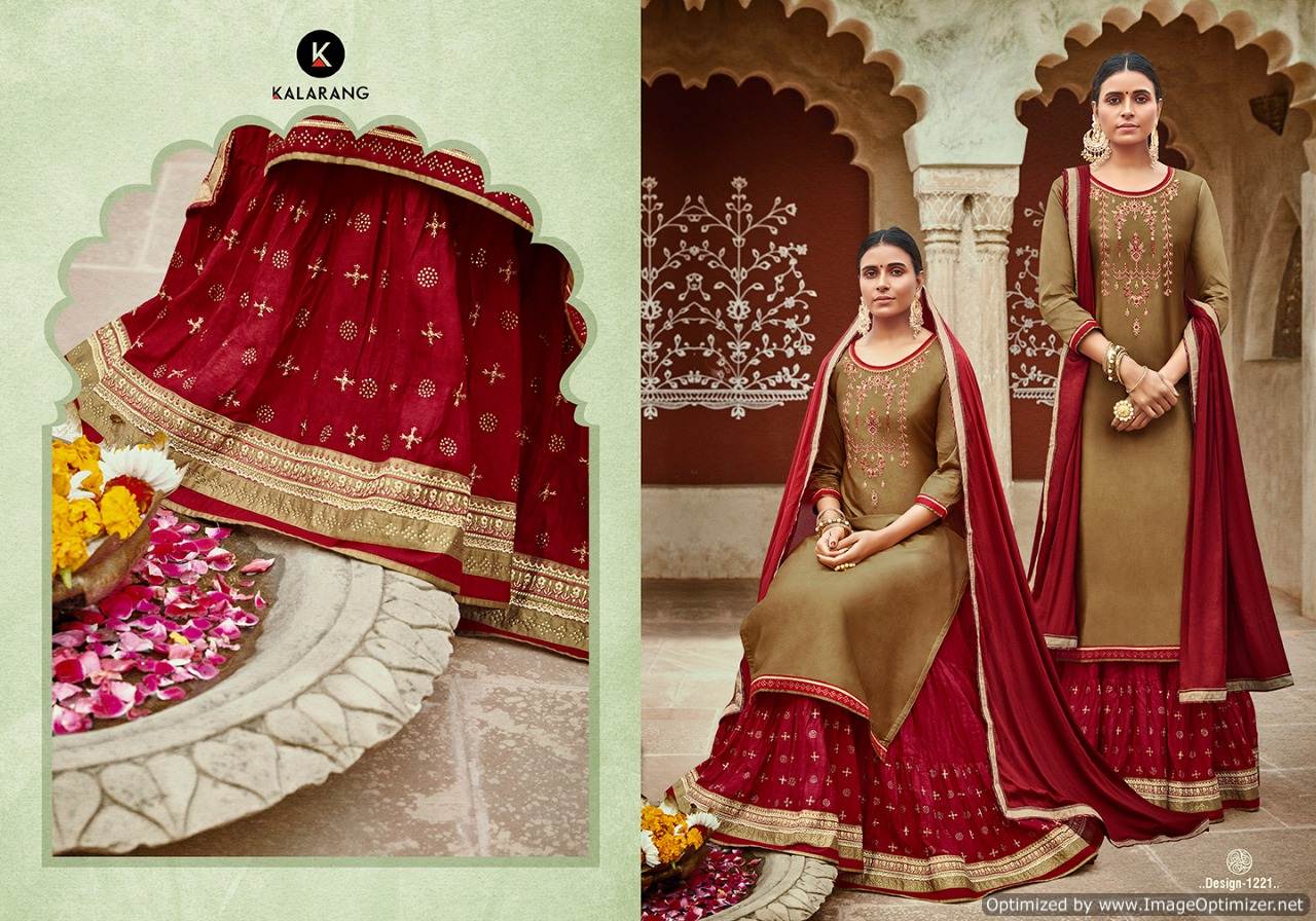 Kalarang Present Blue Star Salwar Suits Collection