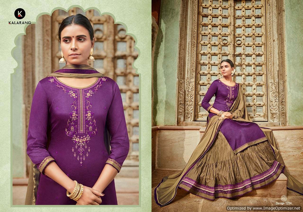 Kalarang Present Blue Star Salwar Suits Collection