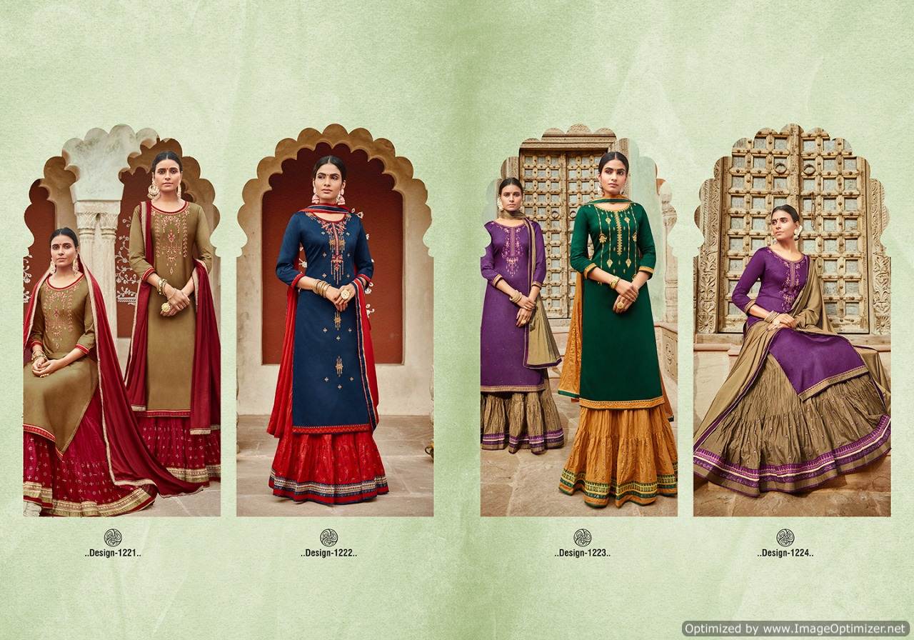 Kalarang Present Blue Star Salwar Suits Collection
