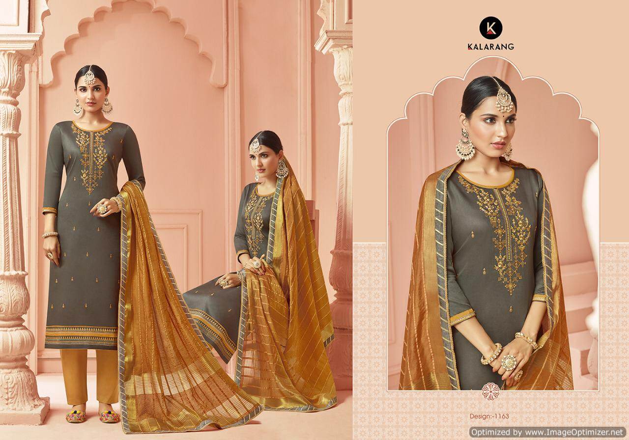 Kalarang Present Jasmine Vol 8 Designer Dress Material Catalogue