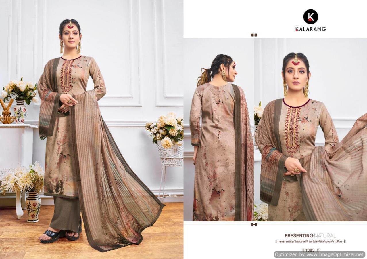 Kalarang Present Lupin Designer Dress Material