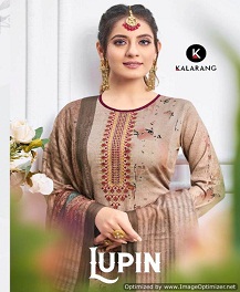 Kalarang Present Lupin Designer Dress Material