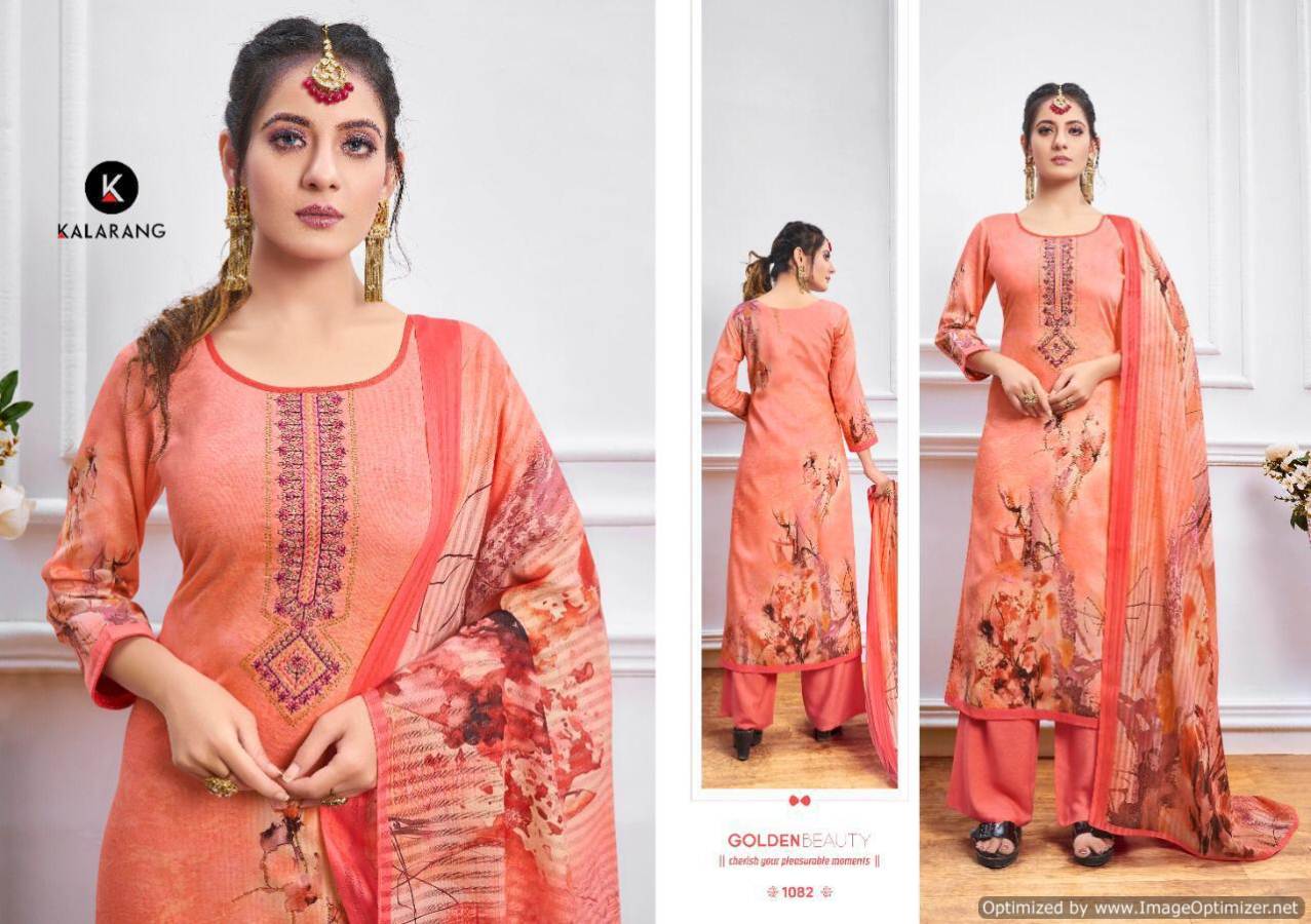 Kalarang Present Lupin Designer Dress Material