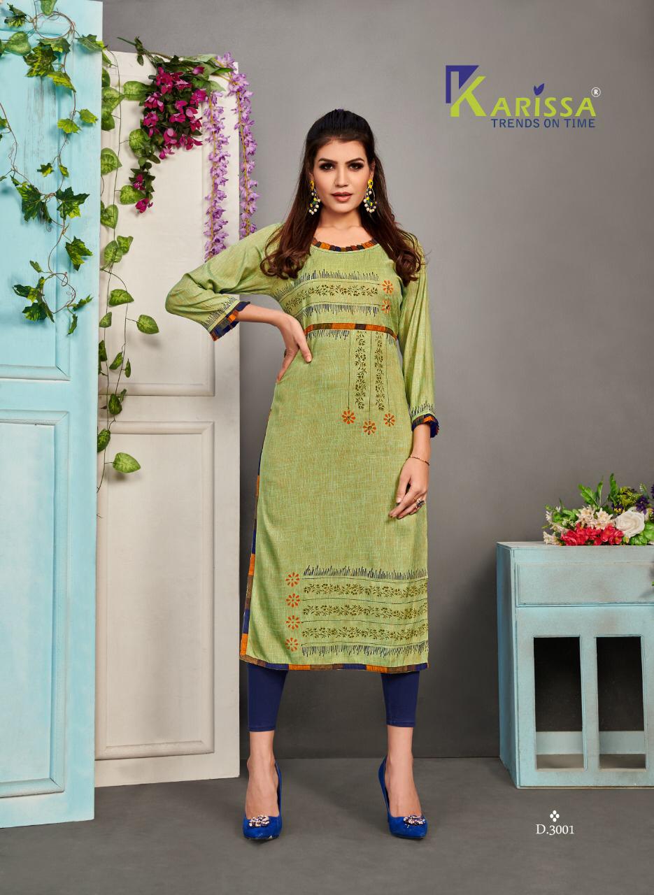 Karissa Present Rich Girl Vol 3 Kurtis Catalogue