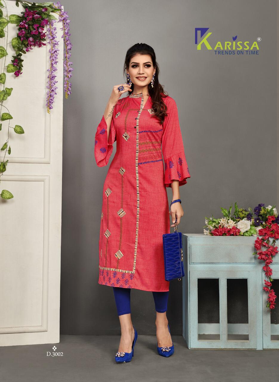 Karissa Present Rich Girl Vol 3 Kurtis Catalogue