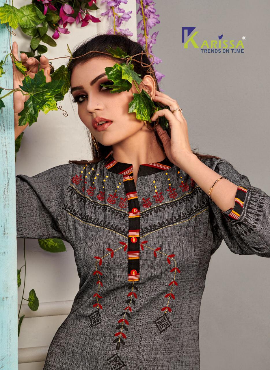 Karissa Present Rich Girl Vol 3 Kurtis Catalogue