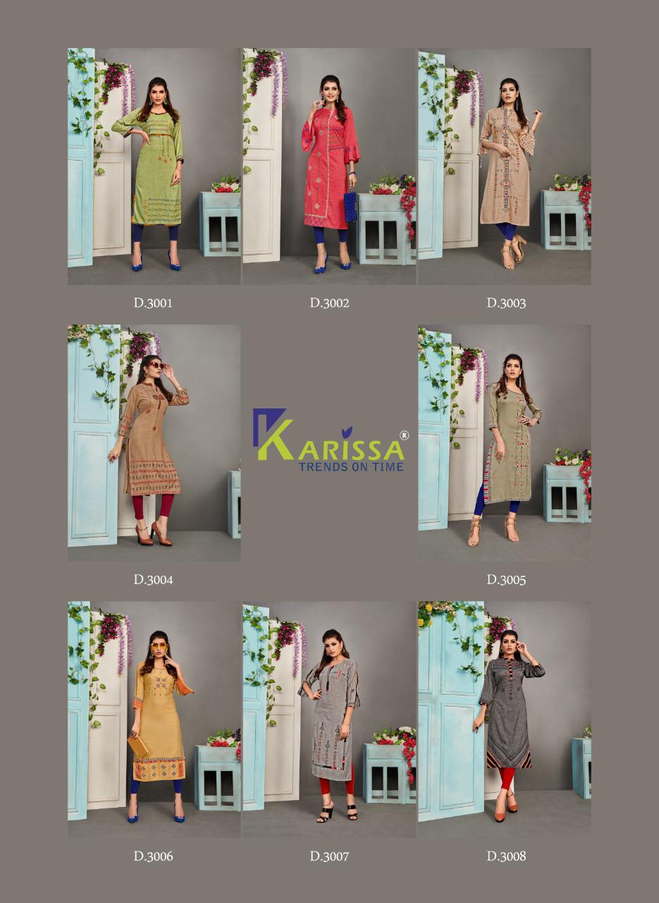 Karissa Present Rich Girl Vol 3 Kurtis Catalogue