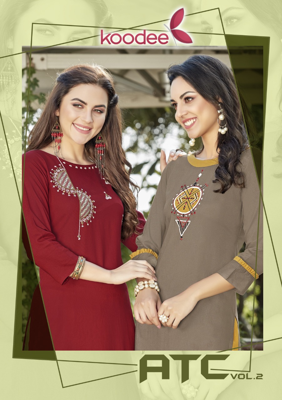 Koodee Present Atc Vol 2 Kurtis Catalogue