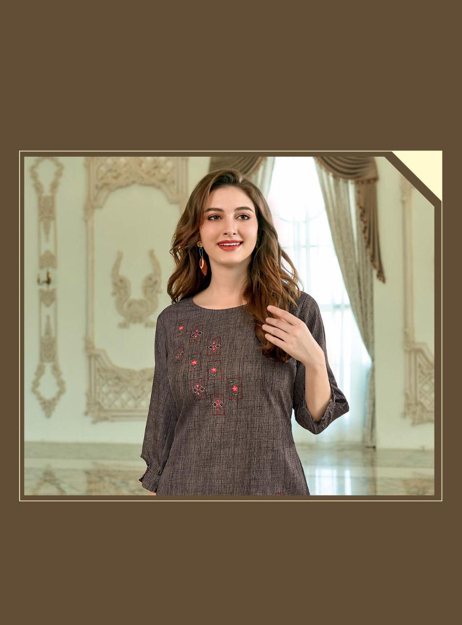 Ladies Flavour Present Dzire Vol 2 Kurtis With Bottom Catalogue