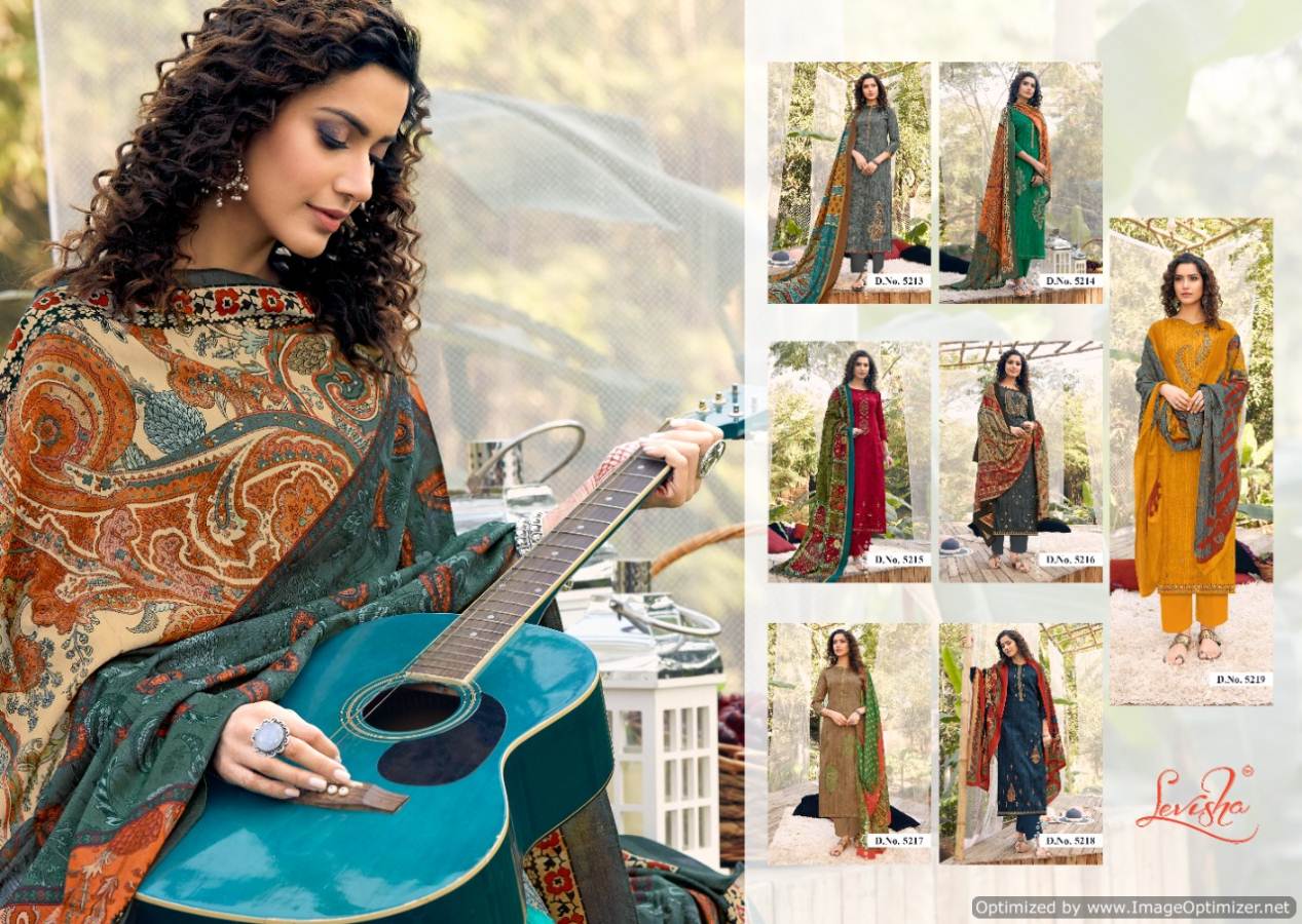 Levisha Present Etraana Dress Material Collection.