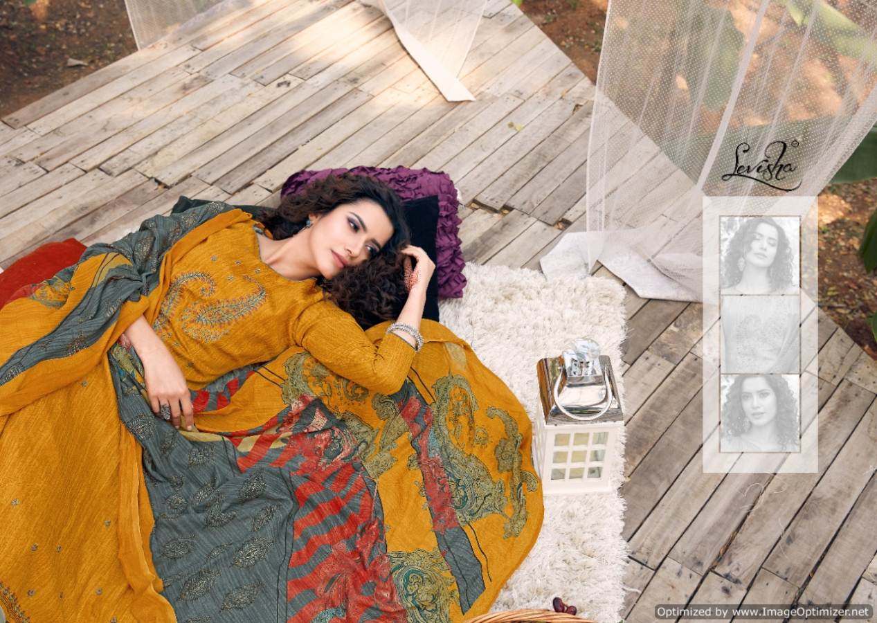 Levisha Present Etraana Dress Material Collection.